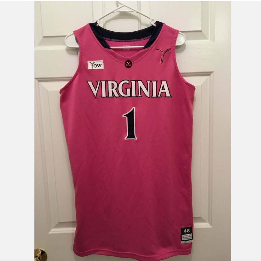 Virginia UVA Cavaliers Women's Basketball Lyndra Littles Game Worn BCA Jersey